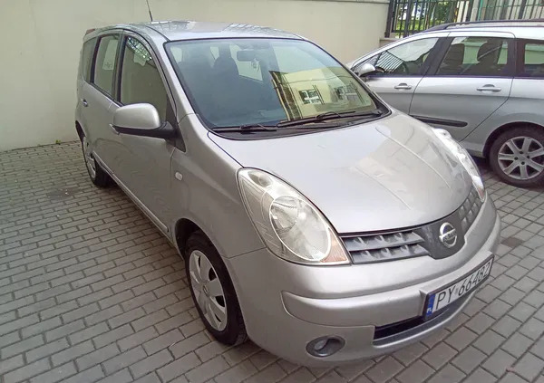 samochody osobowe Nissan Note cena 7999 przebieg: 243800, rok produkcji 2007 z Poznań